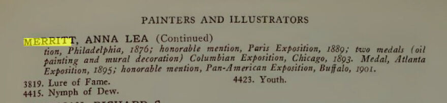 Works By Anna Massey Lea Merritt [part 2]