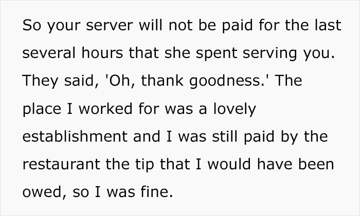 Customers Try To Get Waitress Fired For &lsquo;Bad Service&rsquo; So They Don&rsquo;t Have To Pay The Bill