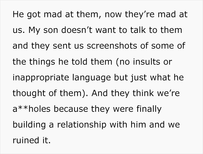 Dad Explains To 16 Y.O. Son That His Grandparents Cut Their Family Off Because Dad Used To Be Homeless, Ends Up Causing Family Drama Dad Explains To 16 Y.O. Son That His Grandparents Cut Their Family Off Because Dad Used To Be Homeless, Ends Up Causing Family Drama