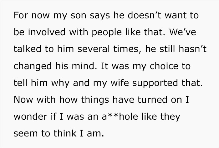 Dad Explains To 16 Y.O. Son That His Grandparents Cut Their Family Off Because Dad Used To Be Homeless, Ends Up Causing Family Drama Dad Explains To 16 Y.O. Son That His Grandparents Cut Their Family Off Because Dad Used To Be Homeless, Ends Up Causing Family Drama