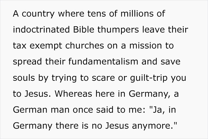 American Living In Germany Lists All The Reasons Why He Wouldn&rsquo;t Go Back, And It&rsquo;s Painfully Accurate