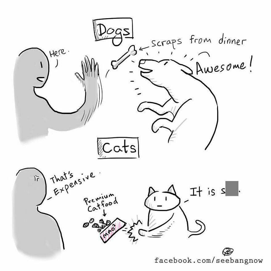 Illustrator Shows In Funny Comics What Dogs Really Think (30 Comics)