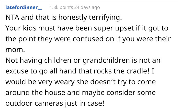 Mom Wonders If She Was A Jerk For Making The New Babysitter Cry After She Started Telling Her Kids That They&rsquo;re Actually Hers