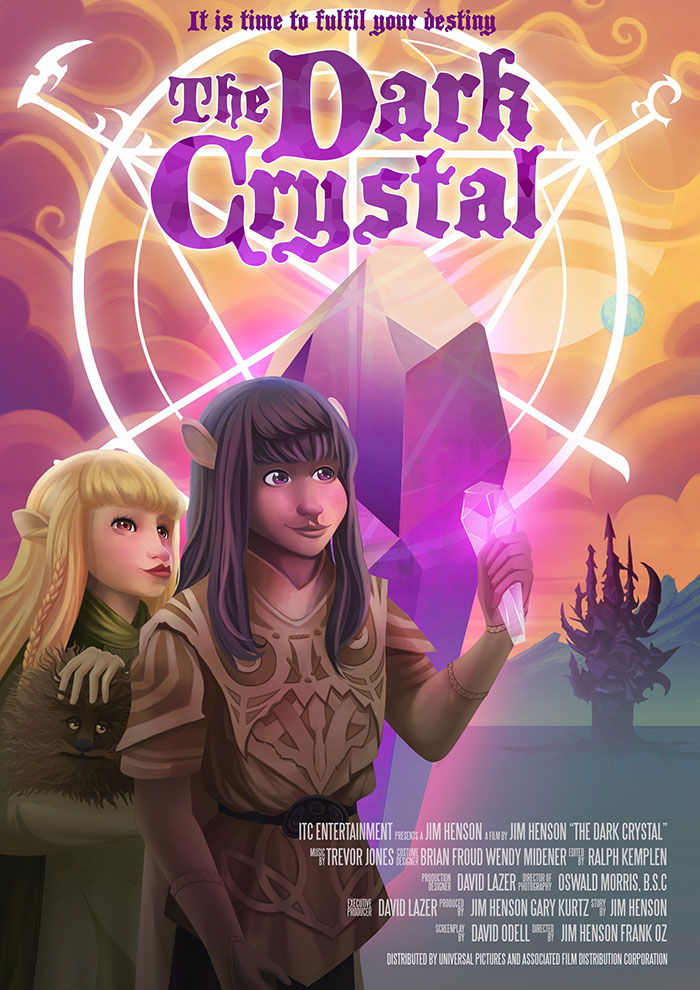 Poster of The Dark Crystal movie 