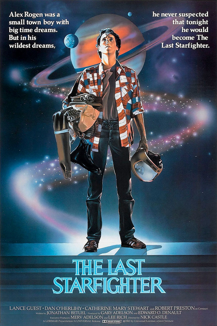 Poster of The Last Starfighter movie 