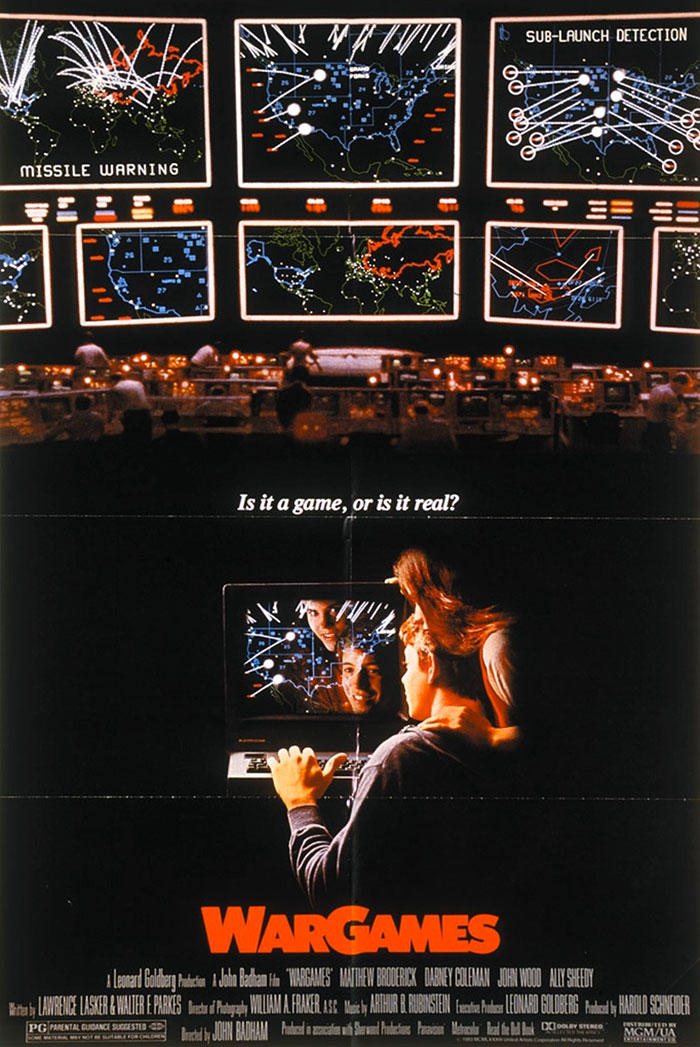 Poster of Wargames movie 