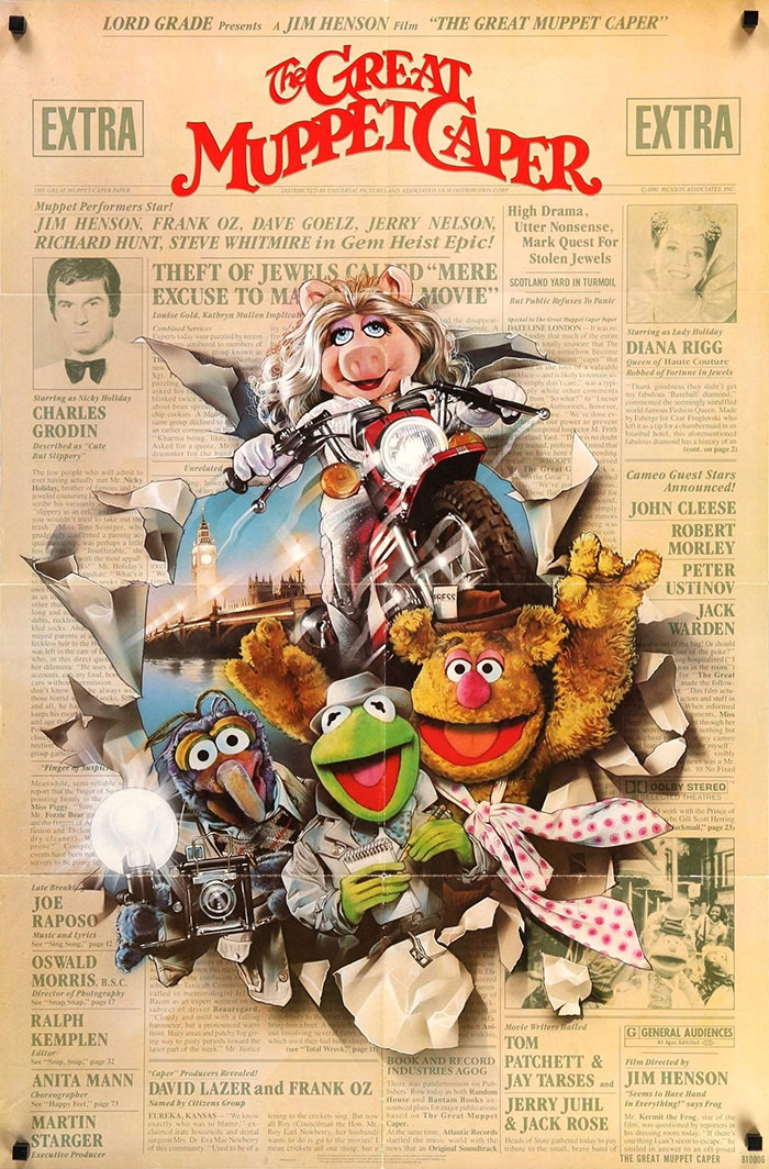 Poster of The Great Muppet Caper movie 