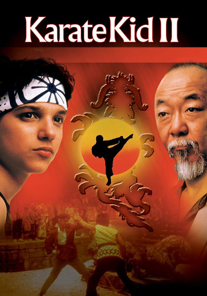 Poster of The Karate Kid, Part II movie 