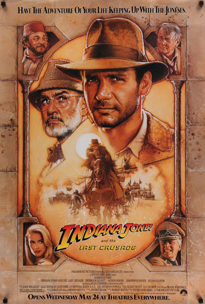 Poster of Indiana Jones And The Last C*****e movie 