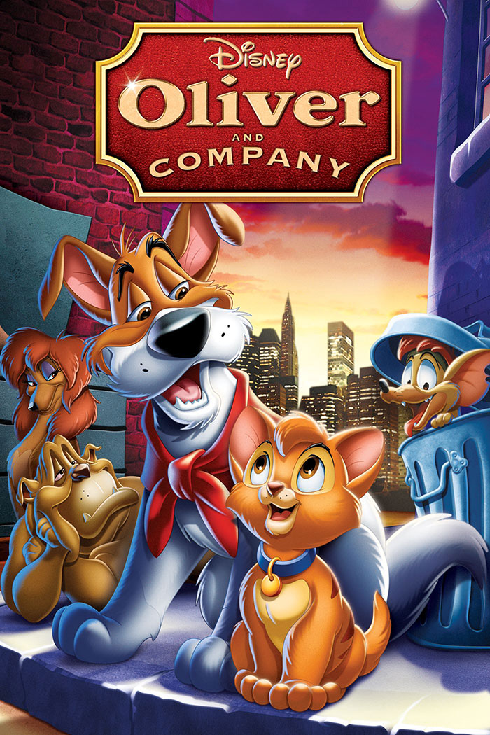Poster of Oliver & Company movie 