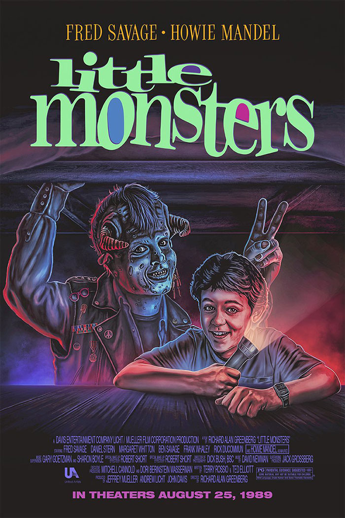 Poster of Little Monsters movie 