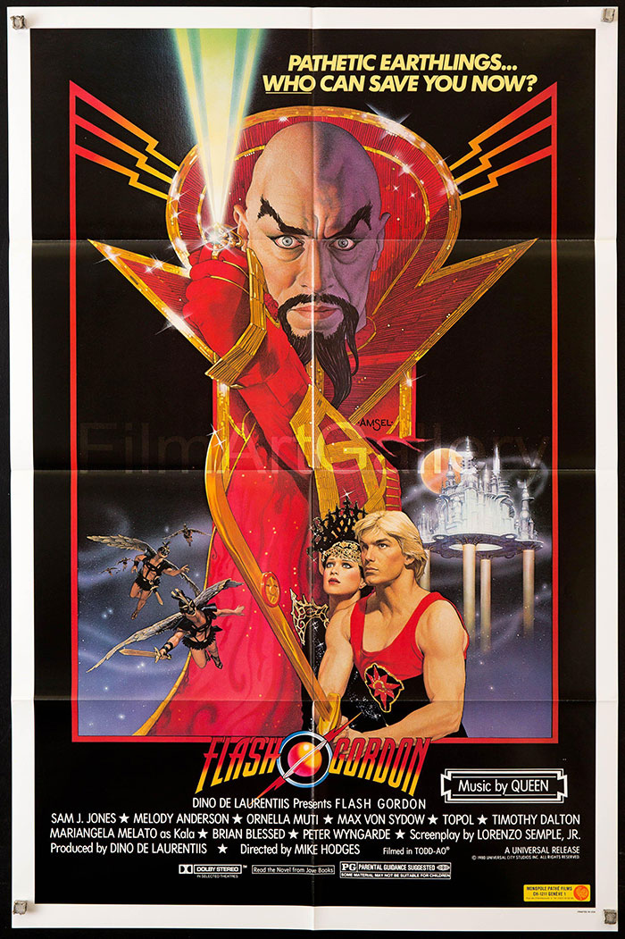 Poster of Flash Gordon movie 