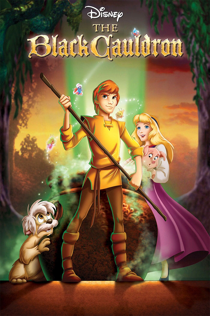 Poster of The Black Cauldron movie 