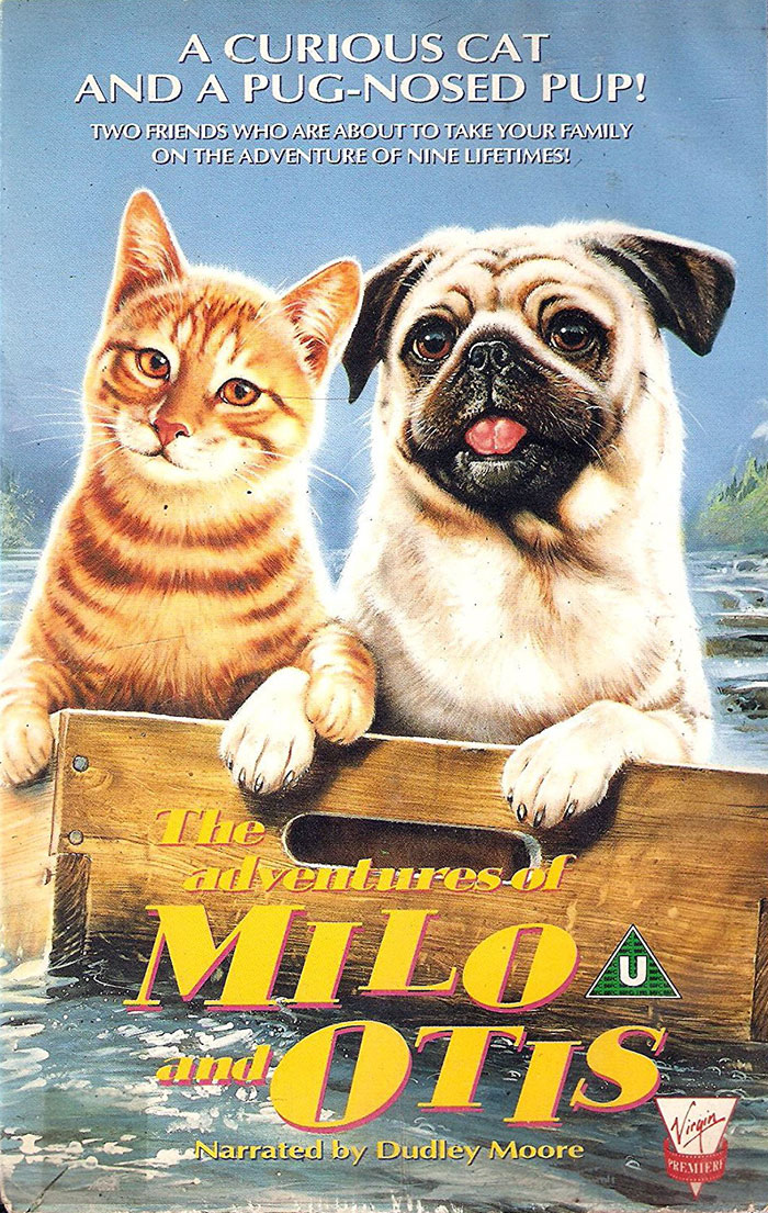 Poster of The Adventures Of Milo And Otis movie 