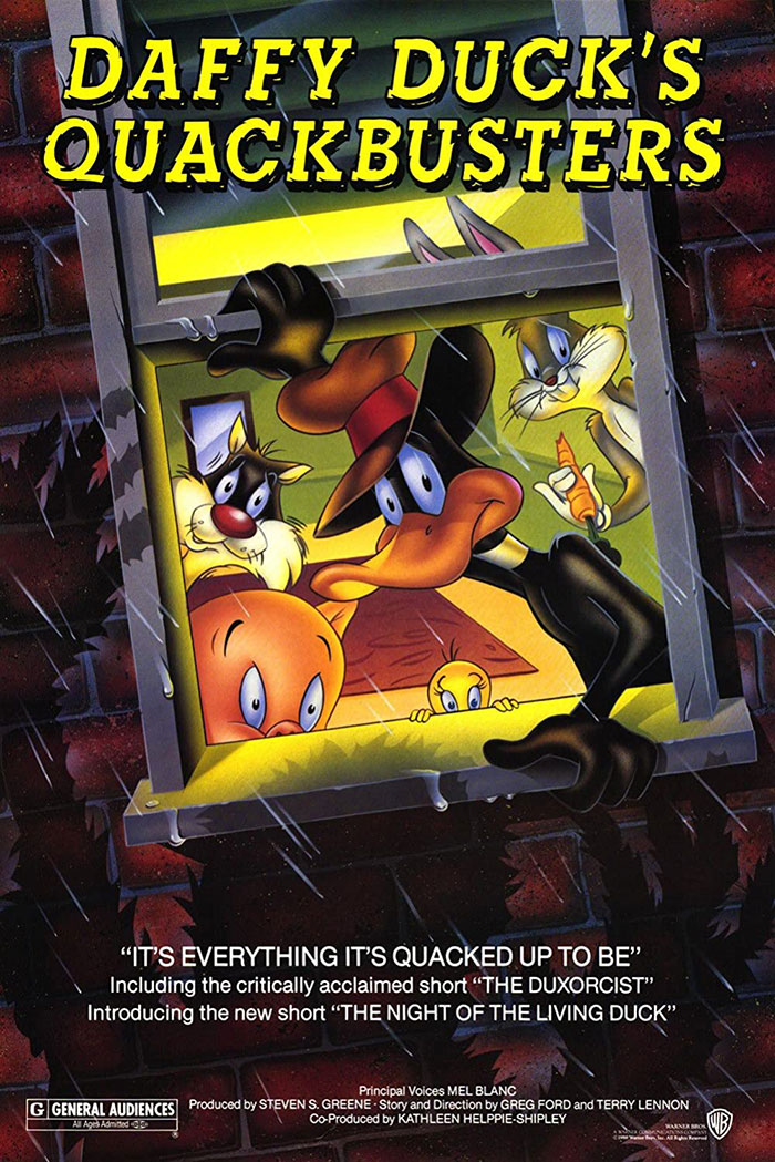 Poster of Daffy Duck's Quackbusters movie 