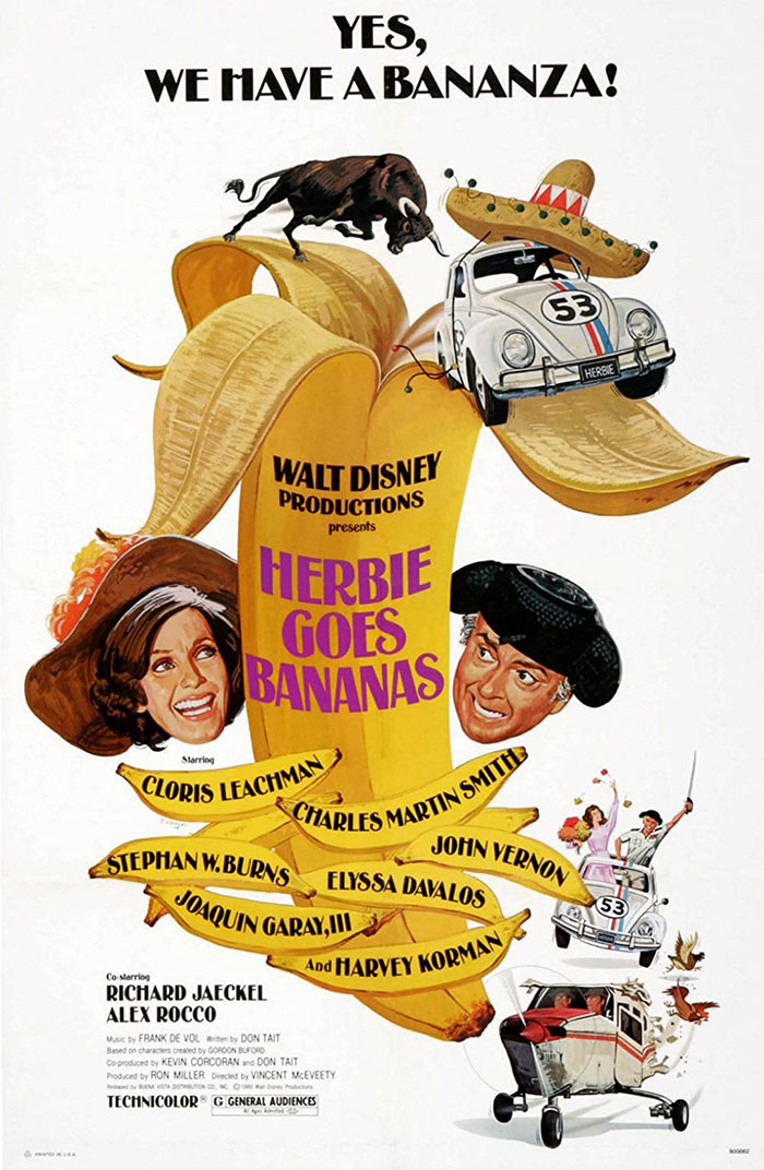 Poster of Herbie Goes Bananas movie 