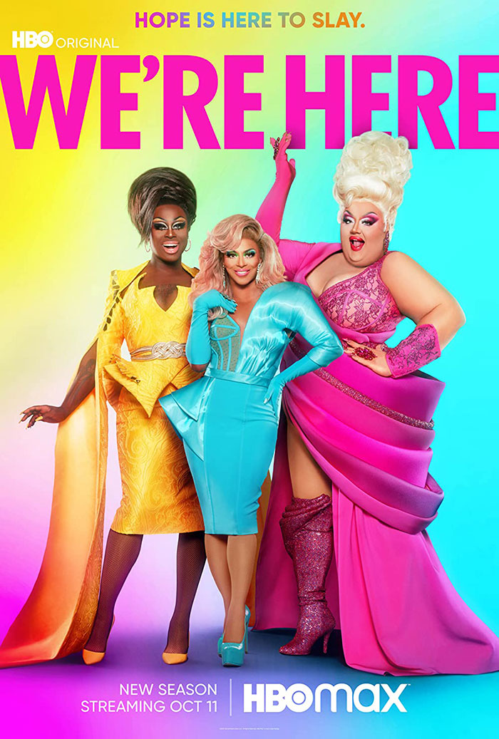 Poster of We're Here tv show 