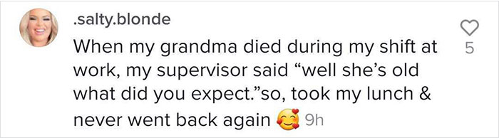 Woman Informs Her Boss That Her Sister Is Dying And She Won't Come To Work, She Responds With Passive-Aggressive Messages