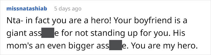 BF's Mother Couldn't "Remember" Girlfriend's Name, So She Got Revenge During Thanksgiving