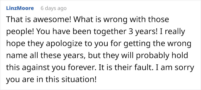 BF's Mother Couldn't "Remember" Girlfriend's Name, So She Got Revenge During Thanksgiving