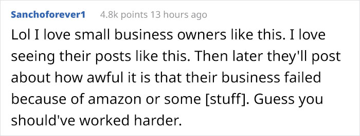 Local Business Owner Shares This Tantrum Online In Response To Someone Searching For A Job On FB