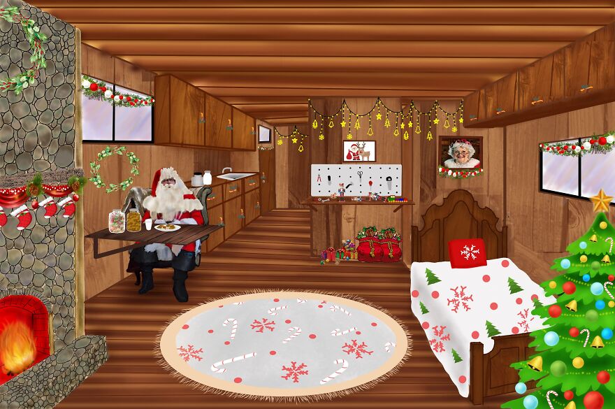 If Santa Owned An Rv, I Bet It Would Look Like This...