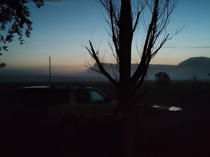 Nice Foggy Fall In Colorado