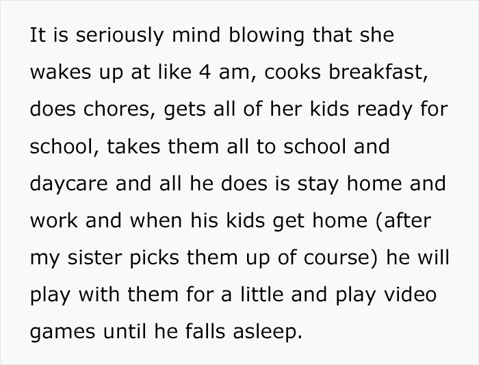 &ldquo;Weaponized Incompetence&rdquo;: Woman Calls Out Her Lazy Brother-In-Law After He Shares How Tough It Is Being A Father Of 5