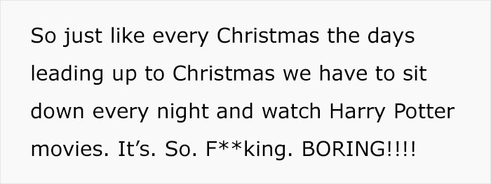 Hardcore Harry Potter Fans Force Their Obsession On Their Daughter, She Finally Rebels, Causes Family Drama