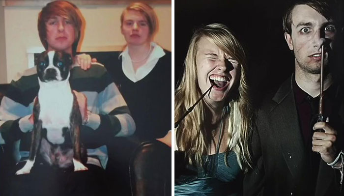 11 Portraits That These Siblings Send To Their Mom As A Christmas Gift That Get More Awkward Every Year