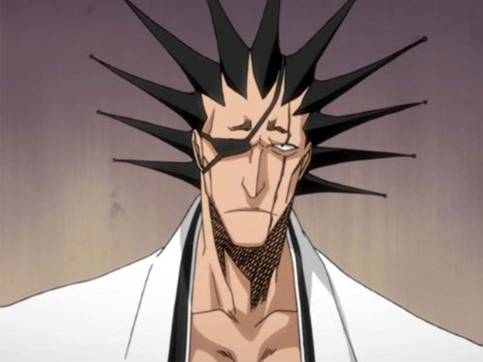  Kenpachi Zaraki with an eye patch 