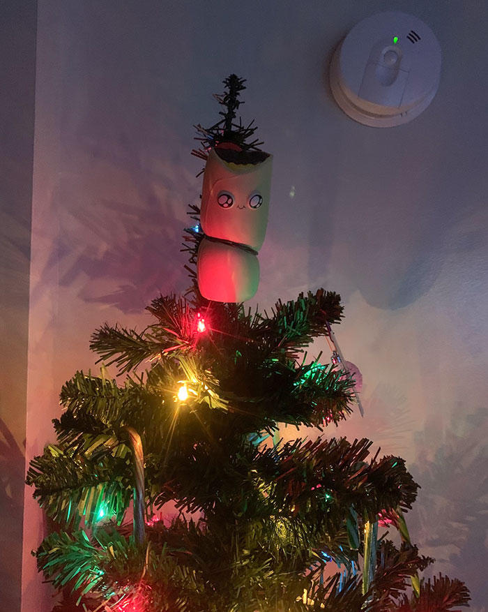 I Didn’t Have An Angel Or Anything To Put On My First Christmas Tree At My Own Place