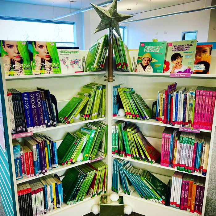 Look At How Creative How Gravesend Learning Tech/Library Staff Have Been! I’m Sure Father Christmas Will Leave Lots Of Presents