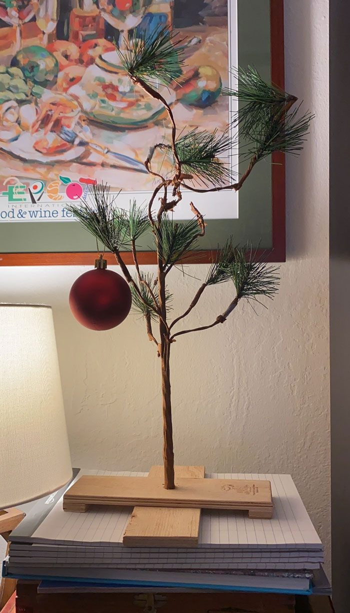 Just Put Up My Favorite Christmas Decoration In My Office