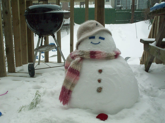 Cozy Snowman