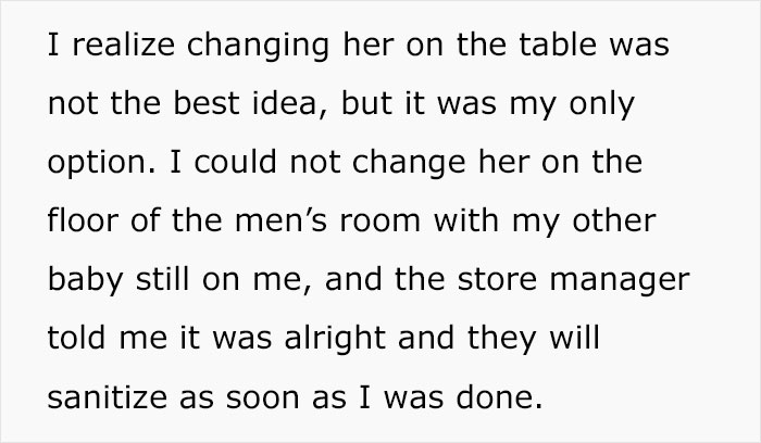 Dad Asks If He Was Wrong For Making A Woman Cry After She Told Him How To Wipe And Tried To Dress His Baby Daughter