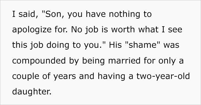 Dad Sets An Example By Supporting His Son Who Quit His $45,000 Job And Asked To Stay With Him Dad Sets An Example By Supporting His Son Who Quit His $45,000 Job And Asked To Stay With Him