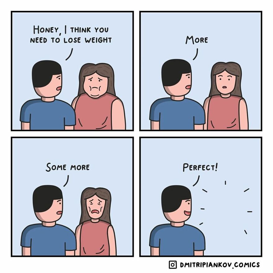 These Comics By This Russian Comedian Will Make The Day Of Those Who Like Dark Humor