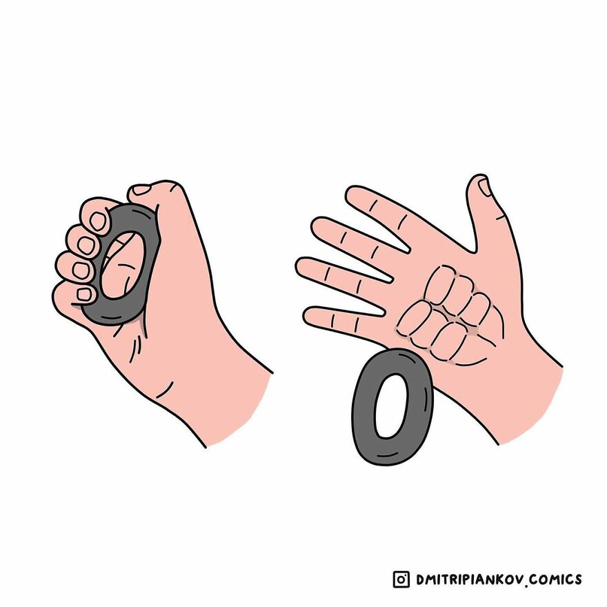 These Comics By This Russian Comedian Will Make The Day Of Those Who Like Dark Humor