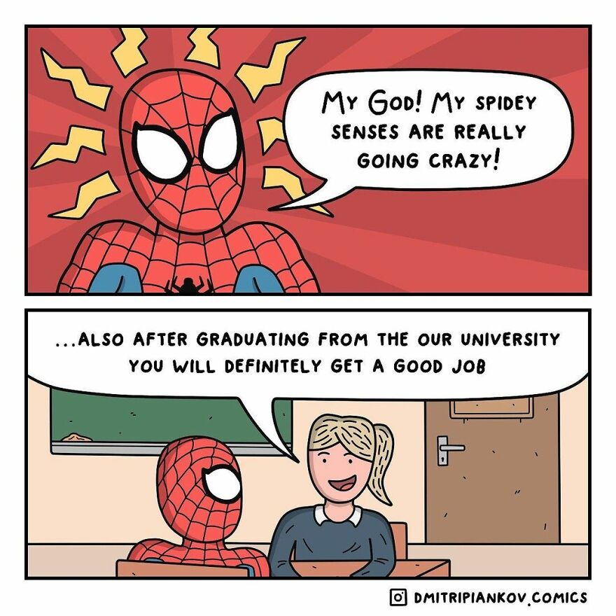 These Comics By This Russian Comedian Will Make The Day Of Those Who Like Dark Humor