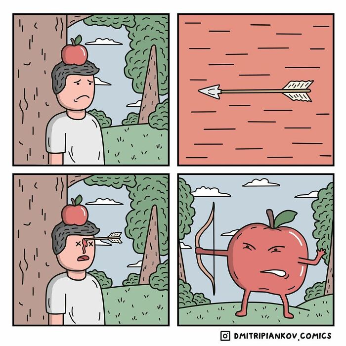 This Artist Makes Dark Humor Comics With Surprising Endings (30 Pics)