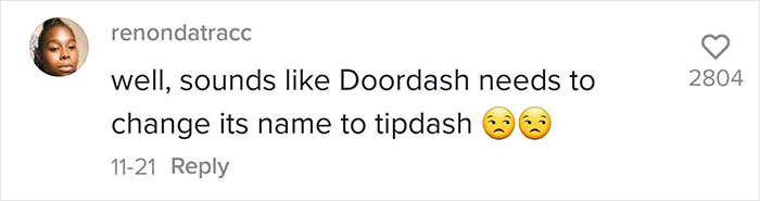 Doordasher Allegedly Shows A "Whole Section Dedicated To People Who Don't Tip" At McDonald's, Sparks Heated Discussion