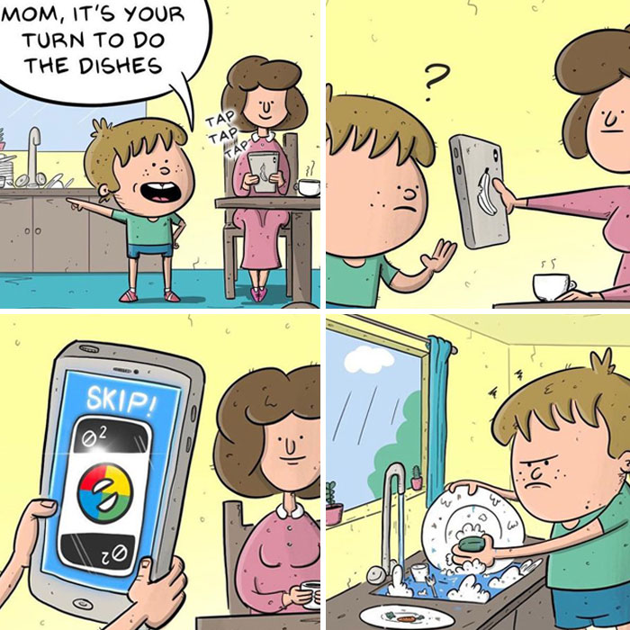 Artist Makes Funny Comics With Unexpected Endings And A Pinch Of Dark Humor (27 New Pics)