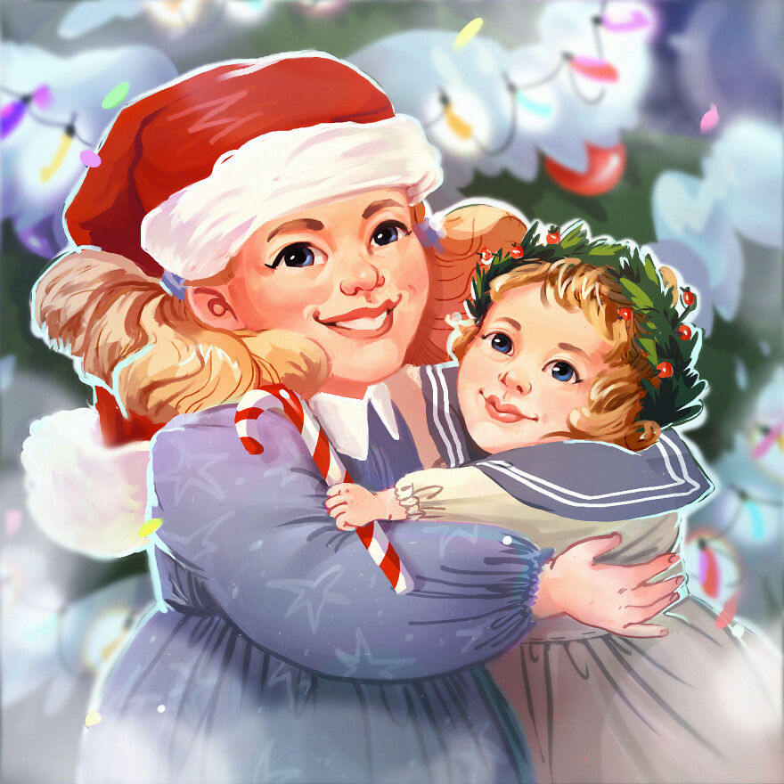 Our Artists Made Christmas Portraits Collection