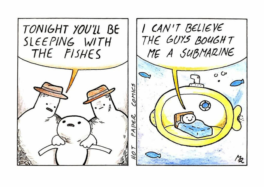 This Artist Proves That You Only Need A Few Lines To Laugh A Lot (New Comics)