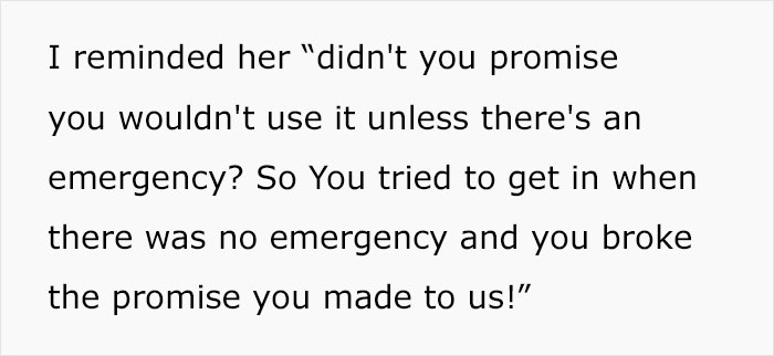 Woman Gives Her Mother In Law A Fake Key Copy To Her House She Was Supposed To Use In Emergency, MIL Gets Busted At Christmas Dinner