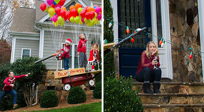 This Family Started Doing ‘Real-Life’ Christmas Cards 8 Years Ago And They Get Crazier As The Kids Grow Up