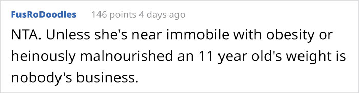 Father Says 11-Year-Old Daughter Is Getting Fat, Mother Refuses To Decrease Her Food Portion Sizes
