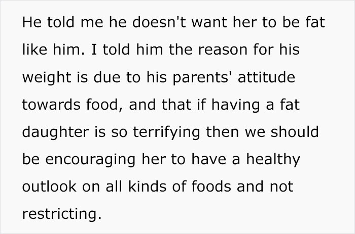 Father Says 11-Year-Old Daughter Is Getting Fat, Mother Refuses To Decrease Her Food Portion Sizes