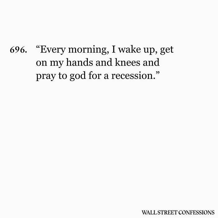 Wall Street Confessions